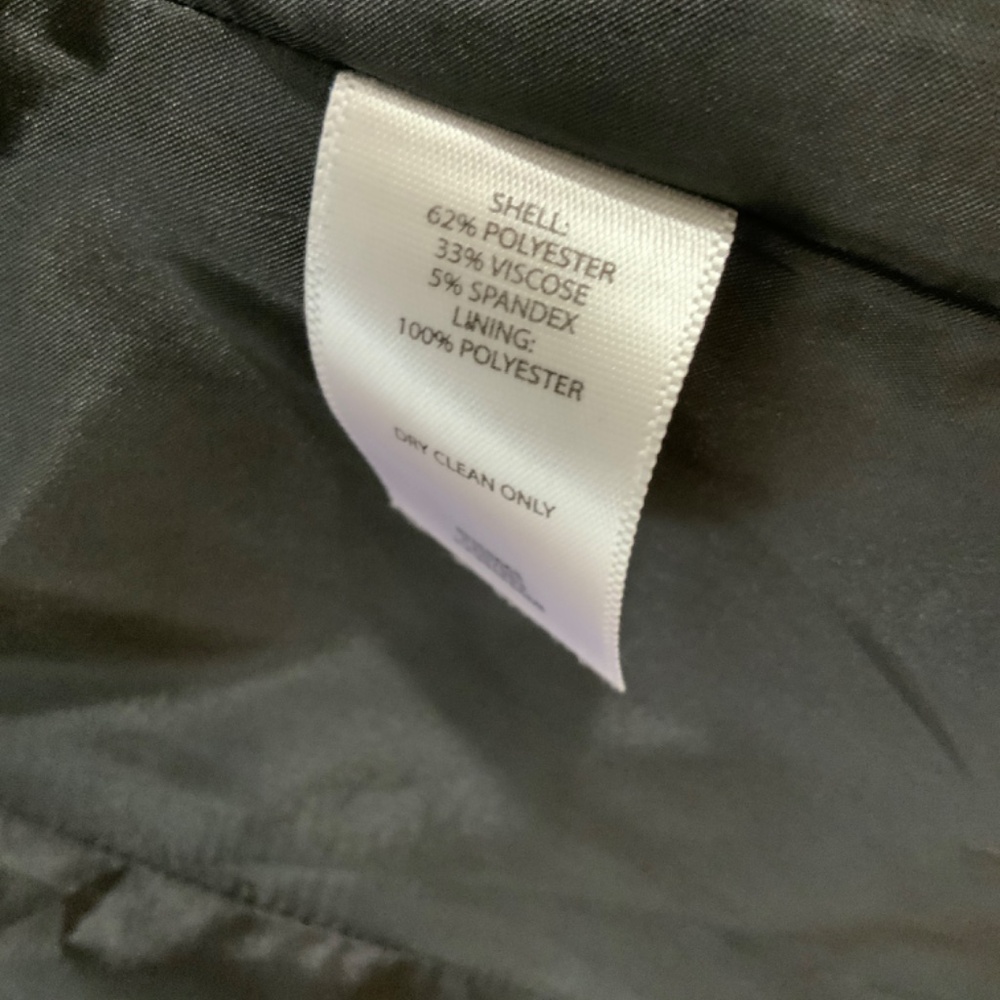 Halogen - Black 1 Button Front Blazer - image 7